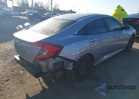 2020 Honda Civic Lx из США, поврежденный, VIN 19XFC2F66LE201289